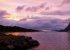 Sonnenuntergang an einem der vielen Fjorde an der K�stenstra�e 17.